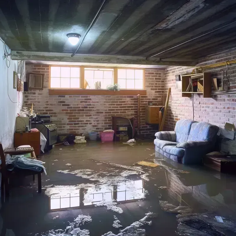 Flooded Basement Cleanup in Marshall County, KS